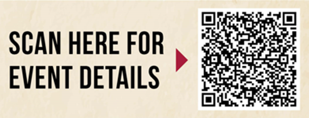 Scan here for Event Details