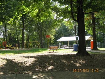 Green Lane Park pavilion