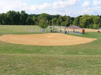 Roof Park ballfield