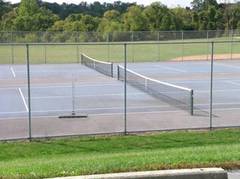 Roof Park tennis courts